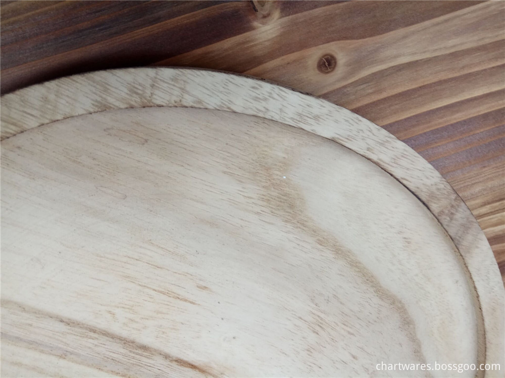 wooden plates