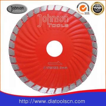 125mm Turbo Wave Saw Blade for Cutting Stone