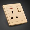 Electrical wall switch socket