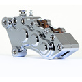 Custom Chromed Titanium Piston Brake Caliper