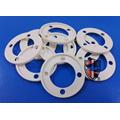 corrosion resistance alumina ceramic rings flanges pulley