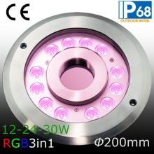 IP68 30W RGB LED Fountain Ring Light