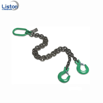 Welded G80 Steel 2 Leg Lifting Chain Sling