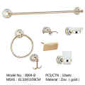 China supplier Antique Brass Wall Mounted Bathroom Accessories Set