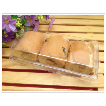 wholesale clear plastic PP/PET bread/cake box (food packing box)