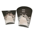 Luxury black folding card paper for cosmetic tubes