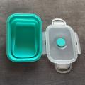 Silicone containers bento sealed storage box