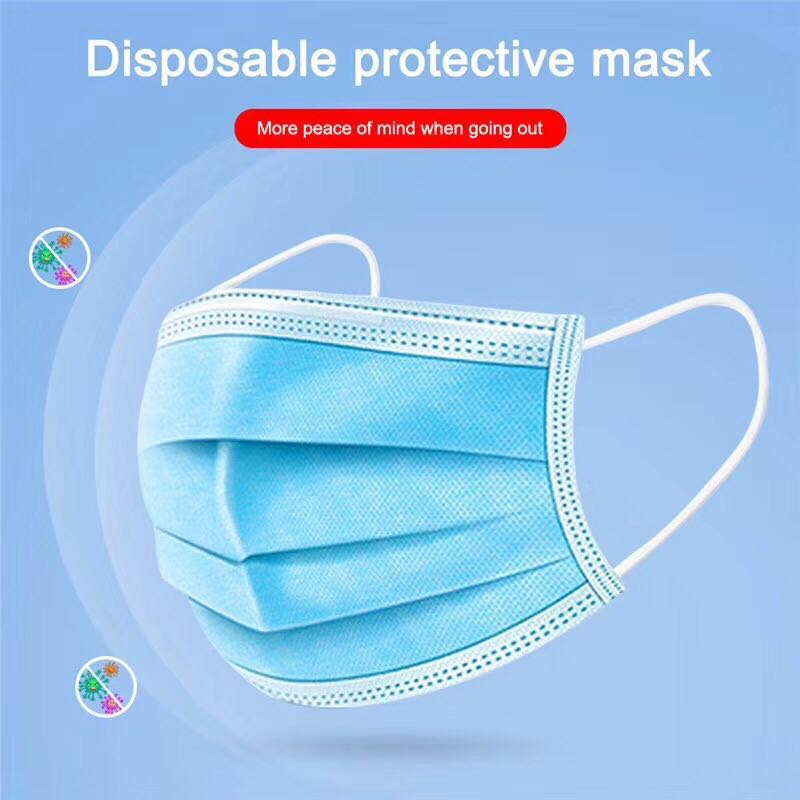 Disposable protective mask 1