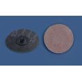 discs for 2",3"backing pad w/shaft non woven pad with button screw