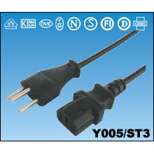 Swiss SEV Standard Power Plug Cords