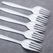 Eco-Friendly Disposable Plastic Knife Fork Spoon and Napkin Dinner Cutlery Set