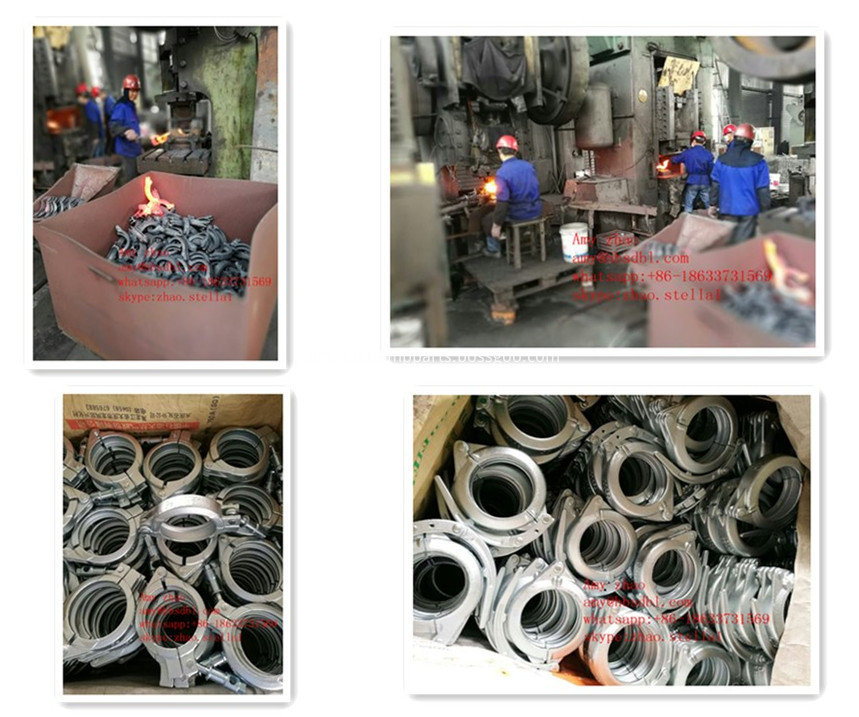 concrete pump clamp coupling