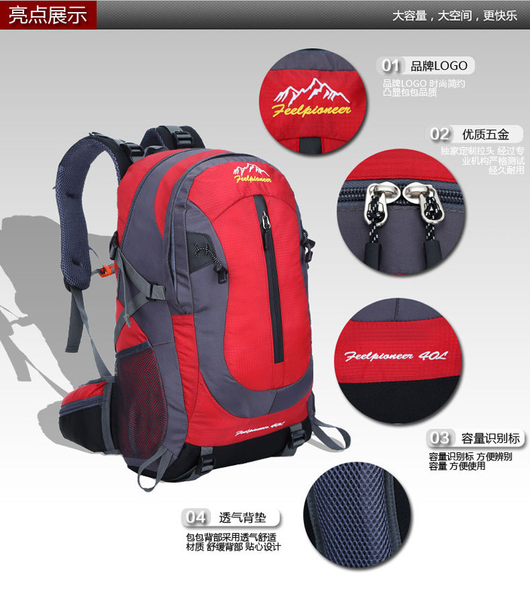 new design nylon backpack