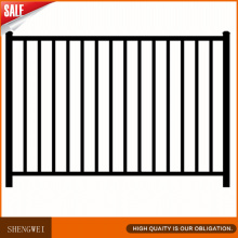 Swimming Pool Iron Fencing with Steel Posts