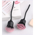 flower makeup brush  rose quartz brush makeup