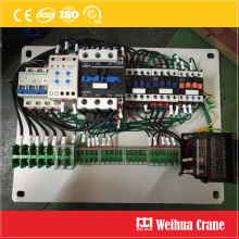 Caja de control eléctrico de la grúa