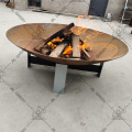 Metal Bowl Wood Burner Outdoor Firepit