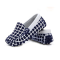 Leather Printed Kids Loafer Shoes