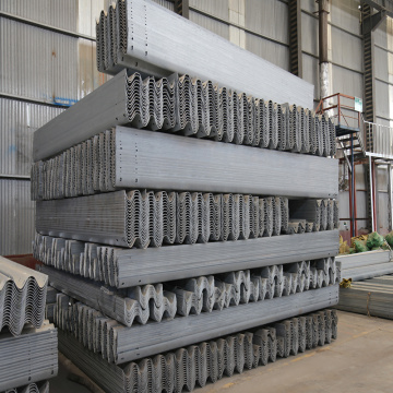 galvanized steel fence post highway guardrail