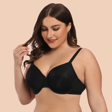 In-stock plus size full cup mould bra