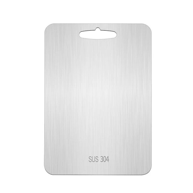 Refined Stainless Steel Cutting Board