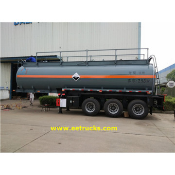 Tri-axle 7000 Gallon Sulfuric Acid Transport Trailers