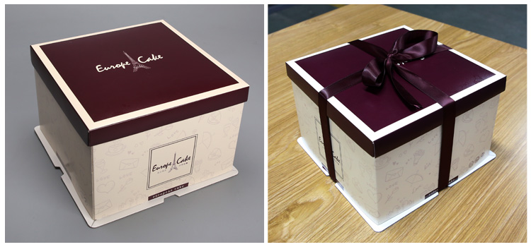 wedding cake box design