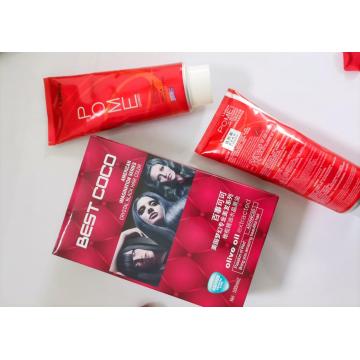 Long lasting non fading dyeing paste