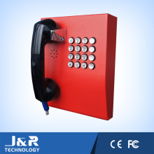 J &amp; R-207 Bank Vandal Resistant Intercom, telefones públicos, telefone de emergência