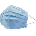 Masque médical non tissé pour adultes, 3 plis, hôpital