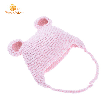 100% Acrylic Baby Crochet Super Soft Beanie Hat