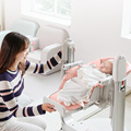 Cadeira alta multifunções com baloiço para bebé