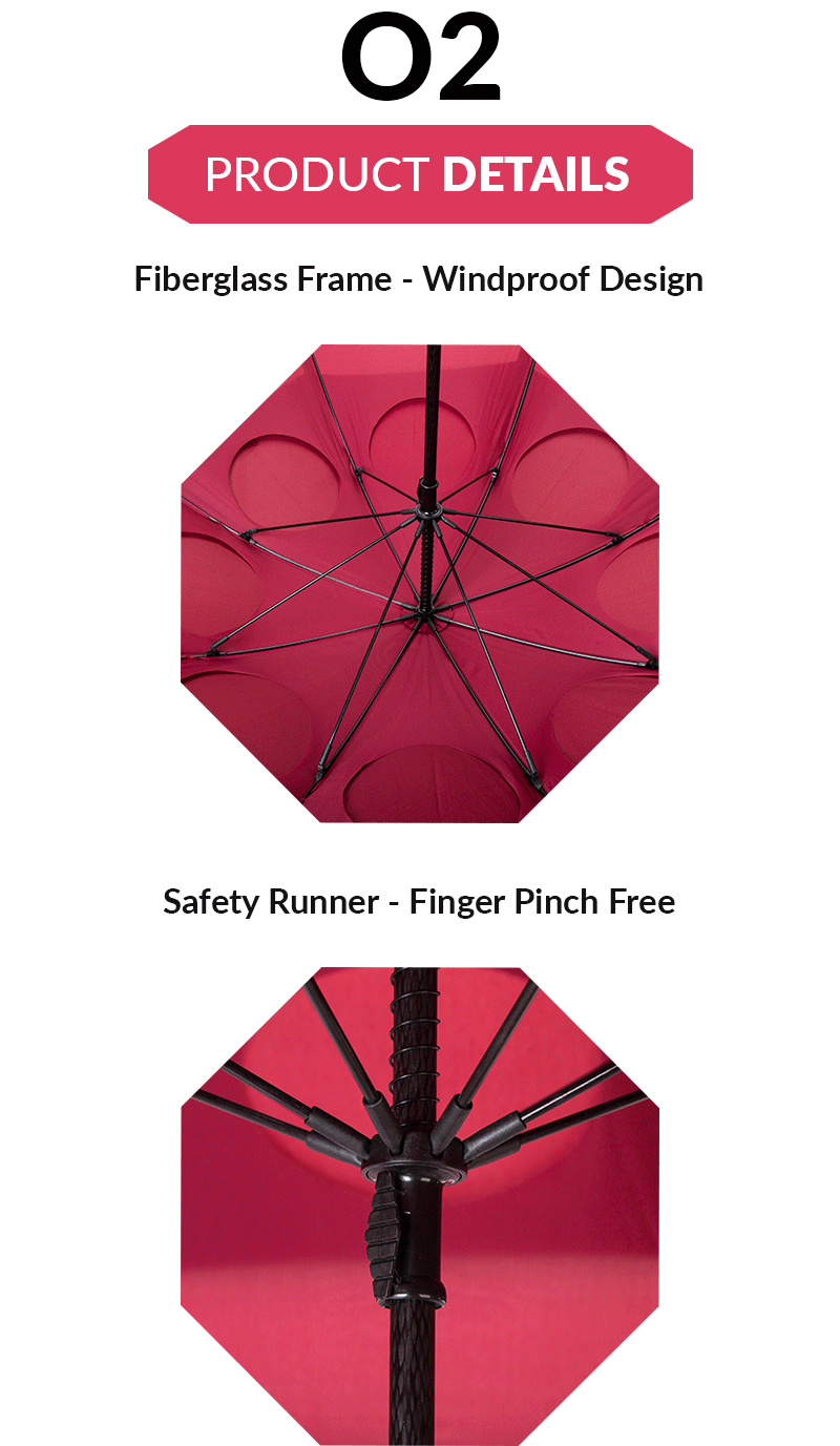 windproof outdoor umbrella