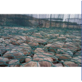 Gabion box wire fencing stone cage wall