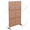 Indoor Outdoor Corten Steel Privacy Fence