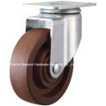 High Temperature 280 Degree Swivel Caster (Brown)