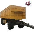 low platform semi low flatbed trailer