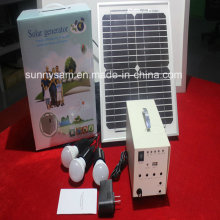 Système d&#39;éclairage solaire Home 100W pour usage intérieur et extérieur