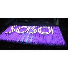 RGB LED Lamps Bulb Letter Signs Full Color DOT Matrix Letter Punching for Installing Light