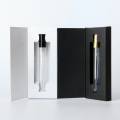 Perfume glass spray bottle with paper box package