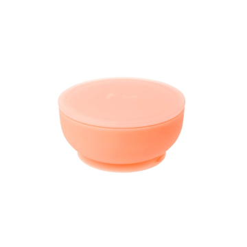 BPA Free 100% Silicone Suction Bowl with Lid