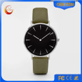 Cuarzo Relojes De Acero Inoxidable Hombres Correa De Cuero De Lujo Hombre Reloj De Pulsera