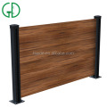 Hot Sale Wood Composite Fence Painéis de barreira
