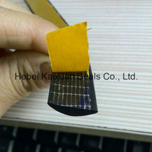 Half Round Adhesive Waterproof EPDM Rubber Foam Seal Strip