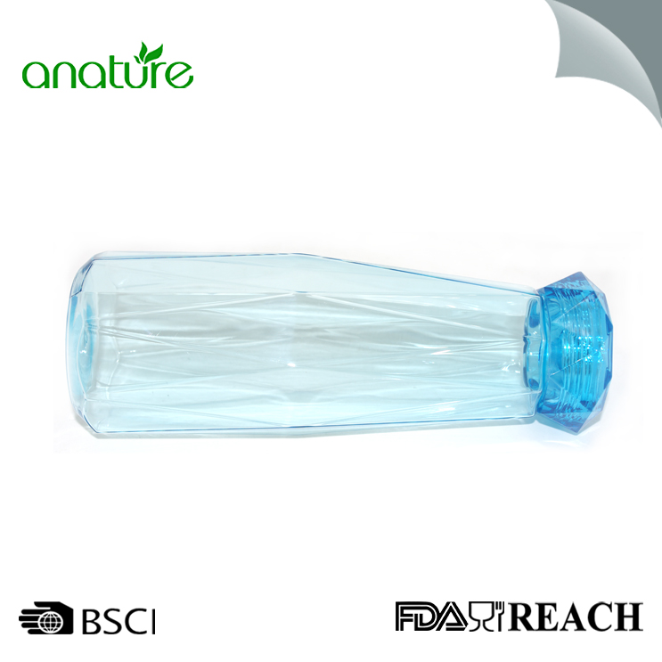 620ML Diamond Cup Bottle Transparent Plastic Student