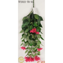 32 &quot;Panier de suspension de Bougainvillea rose foncé