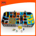 Big Sport Play Indoor Trampoline Factory with Safety Net