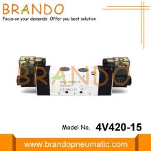 4V420-15 Пневматический электромагнитный электромагнитный клапан