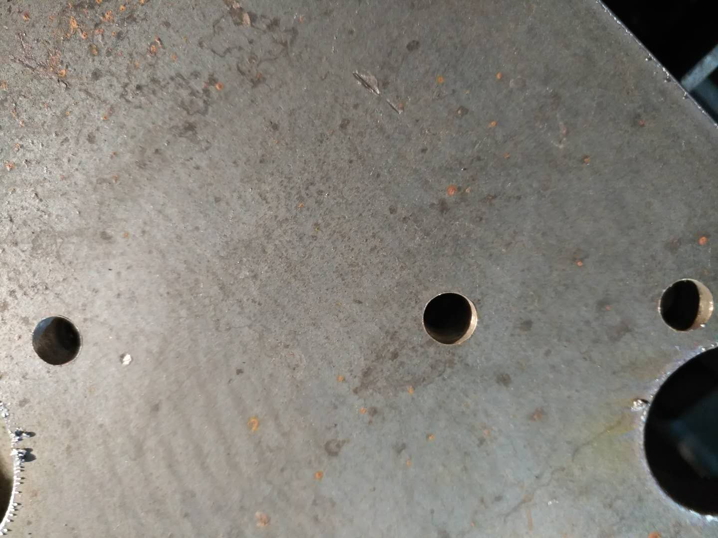 plasma cutting drill sample