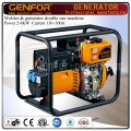 Generador diesel de la soldadura de GF10-200ade 5kw 200A con la certificación de Ce